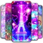 Logo of Glowing Wallpaper android Application 